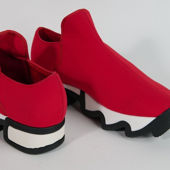 iRi - WES I Red Low Top Sneakers - NWOT -  Size 37.5 - Picture 3 of 4